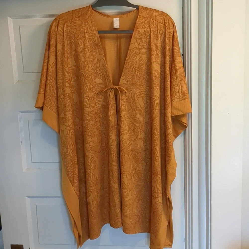 Prana gran paradiso kimono Golden Fronds NWOT - Picture 1 of 12